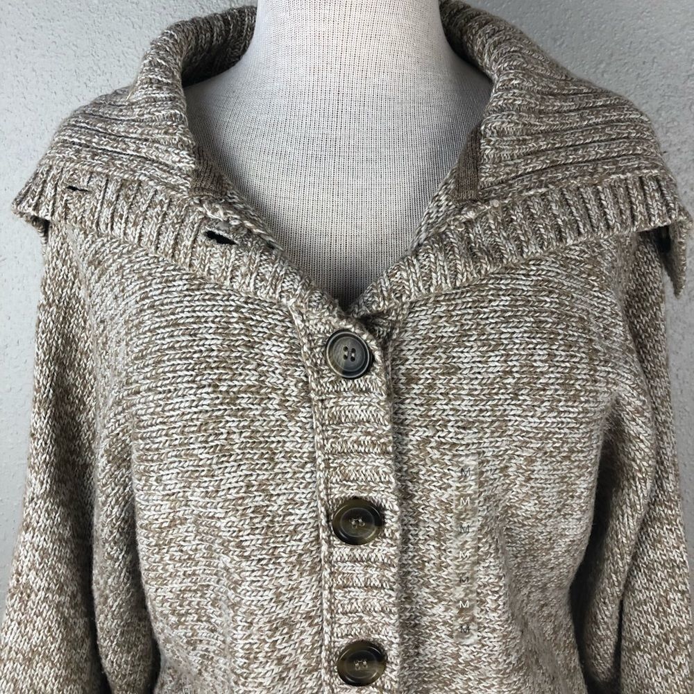 NWT Liz Claiborne Button Up Cardigan Sweater - Picture 2 of 8